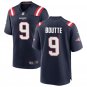 Men & Youth Kayshon Boutte  patriots 9  game  jersey blue