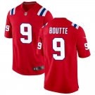 Men & Youth Kayshon Boutte  patriots 9  game  jersey red