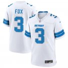 Men & Youth Jack Fox  lions 3 game  jersey white