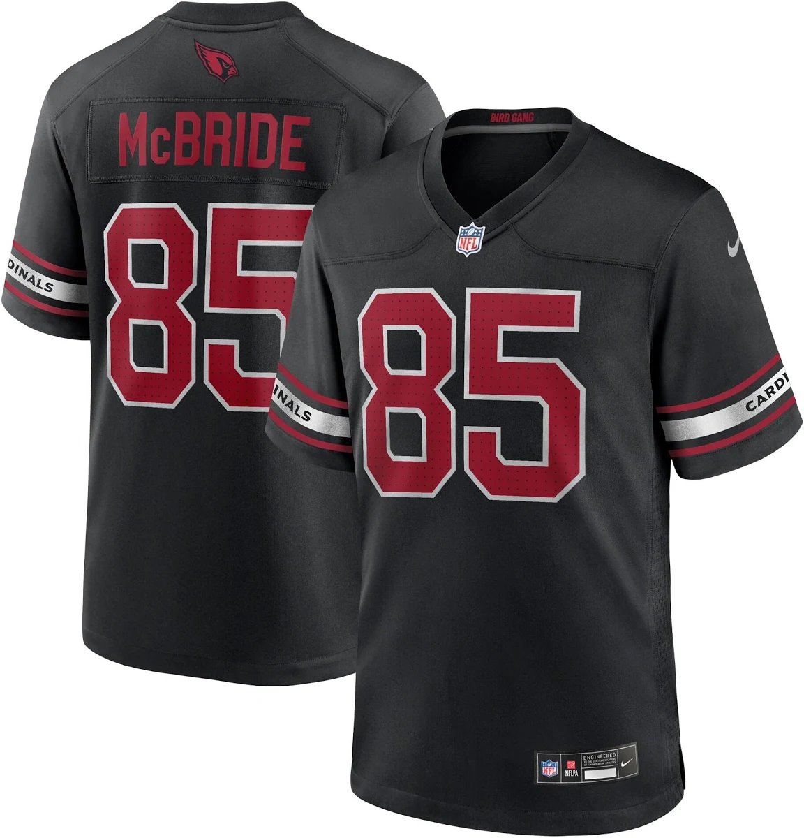 Men & Youth Trey McBride   cardinals  85 game  jersey black