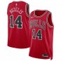 Men & Youth Matas Buzelis Bulls 14 icon jersey red