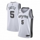 Men & Youth Stephon Castle spurs 5  association  jersey white