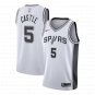 Men & Youth Stephon Castle spurs 5 association jersey white