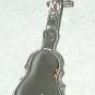 Cello double Bass Sterling Silver 3D Charm Vintage musical instrument music