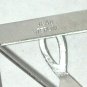 Treble Clef Symbol Vintage signed Beau Sterling Silver Pin Brooch Music Note musical