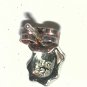 small Sterling Silver Earrings stud post pierced Enamel Red Ladybug Bug BG
