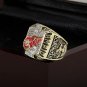 2002 NHL Detroit Red Wings Stanley Cup Championship Ring With Wooden Bo