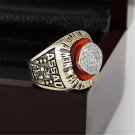 1985 New England Patriots AFC FOOTBALL Championship Ring 10 13 size wit