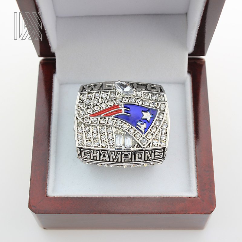 Hot Selling 2001 Super Bowl New England Patriots Custom Sport Replica J