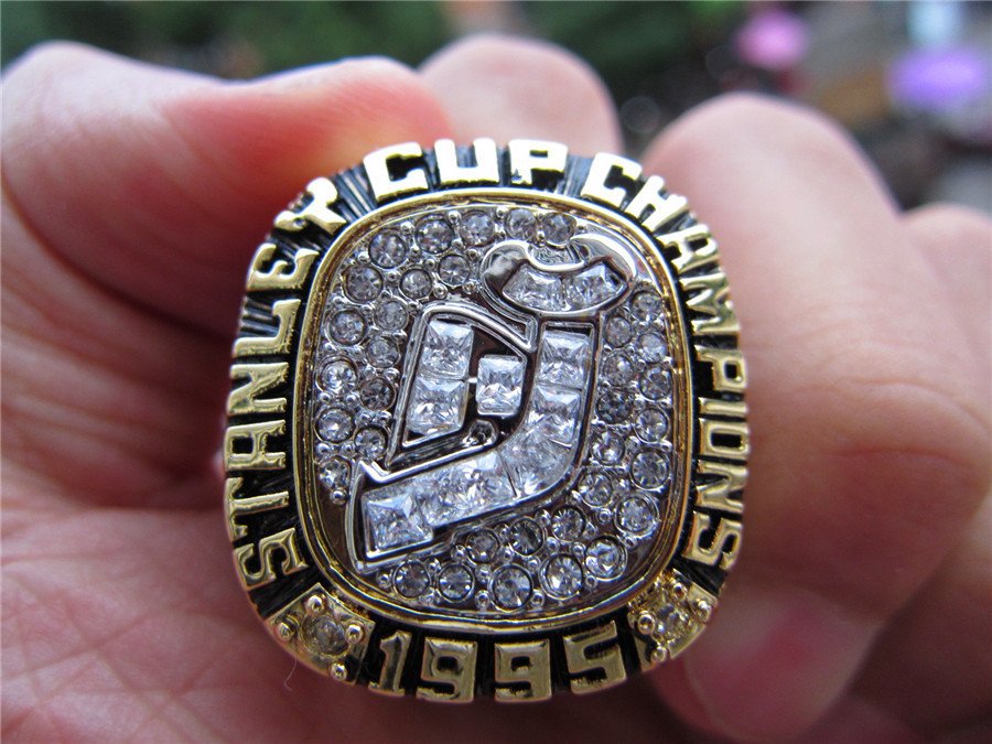 Drop Shipping 1995 New Jersey Devils Stanley Cup Championship Ring With