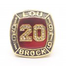 1961 1979 LOU BROCK HALL OF FAME World Championship ring size11
