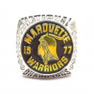 1977 Marquette Warriors NCAA Basketball Champs McGUIRE championship rin
