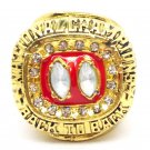 1994-95 Nebraska Back To Back World championship ring