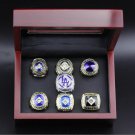 A Set Los Angeles Dodgers World Series Championship rings 7Pcs With Wo