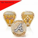 2021 Atlanta Braves World Series Championship ring Official Style Gift