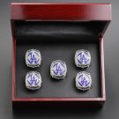 5Pcs Los Angeles Dodgers 2020 World Series Championship ring + Wooden