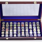 MLB 60Pcs World Series Championship rings From 1960 to 2020 Size 11 Wi