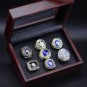 A Set Los Angeles Dodgers World Series Championship rings 7Pcs With Wo