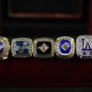 Los Angeles Dodgers 1955 1978 1981 1988 2017 World Series Championship