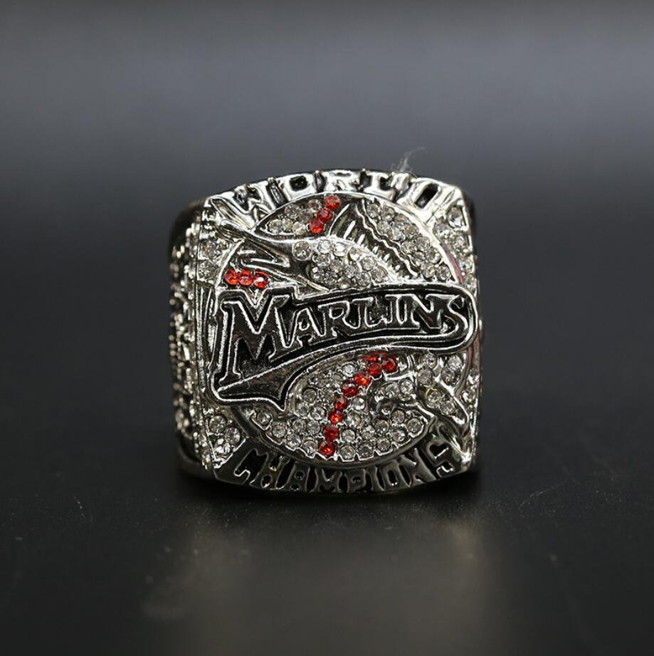 Size 11 Miami Marlins 2003 World Series Championship ring Fans Gift