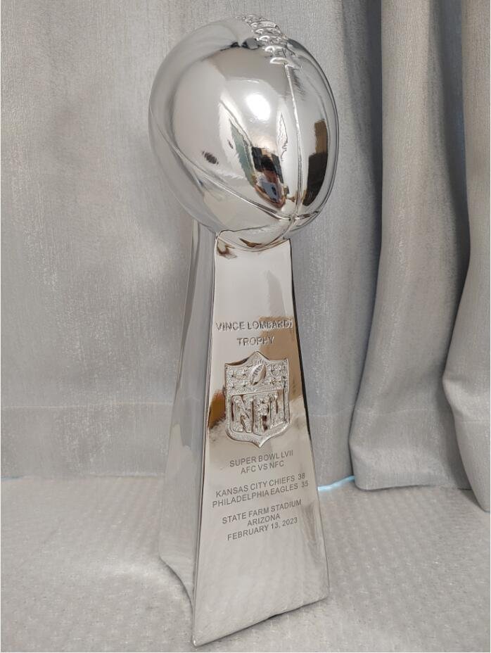 Kansas City Chiefs Super Bowl LVII Championship VINCE LOMBARDI Trophy
