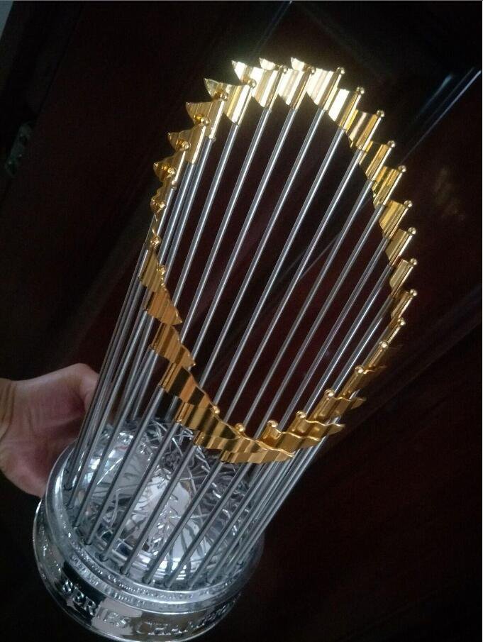2023 Texas Rangers World Series Champions Trophy 12'' Christ