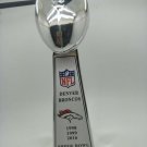 Denver Broncos Super Bowl Championship VINCE LOMBARDI Trophy 24cm Nice