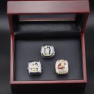 Size 11 LeBron James 2012 2013 2016 Basketball Championship rings With