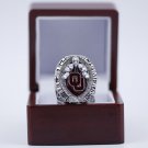 Size 11 Oklahoma Sooners 2019 NCAA Big 12 Championship ring With Woode