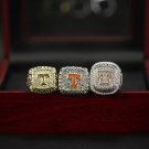 A Set Tennessee Volunteers 1998 2008 2015 National Championship rings