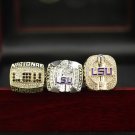 A Set Louisiana State LSU Tigers 2003 2007 2019 National Championship