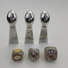 Kansas City Chiefs 1969 2019 2022 Super Bowl Championship Rings + Trop