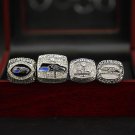 Size 11 Seattle Seahawks Super Bowl Championship Rings With Wooden Dis