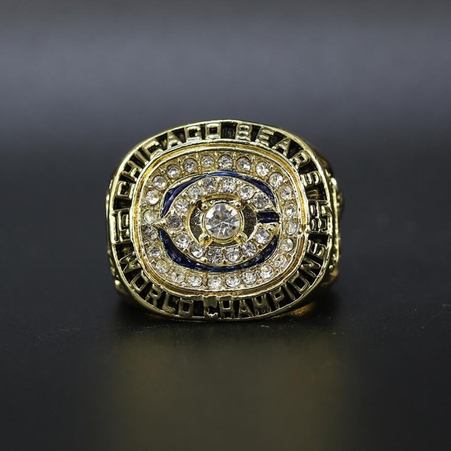 Size 11 Chicago Bears 1985 Super Bowl Championship Ring PERRY Fans Gif