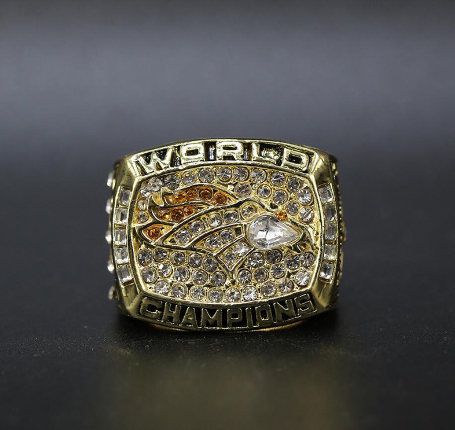 Size 11 Denver Broncos 1997 Super Bowl Championship Ring Fans Gift