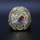 Size 11 Pittsburgh Steelers 2008 Super Bowl Championship Gold Ring Fan