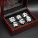 A Set New England Patriots 01 03 04 14 16 18 Super Bowl Championship R