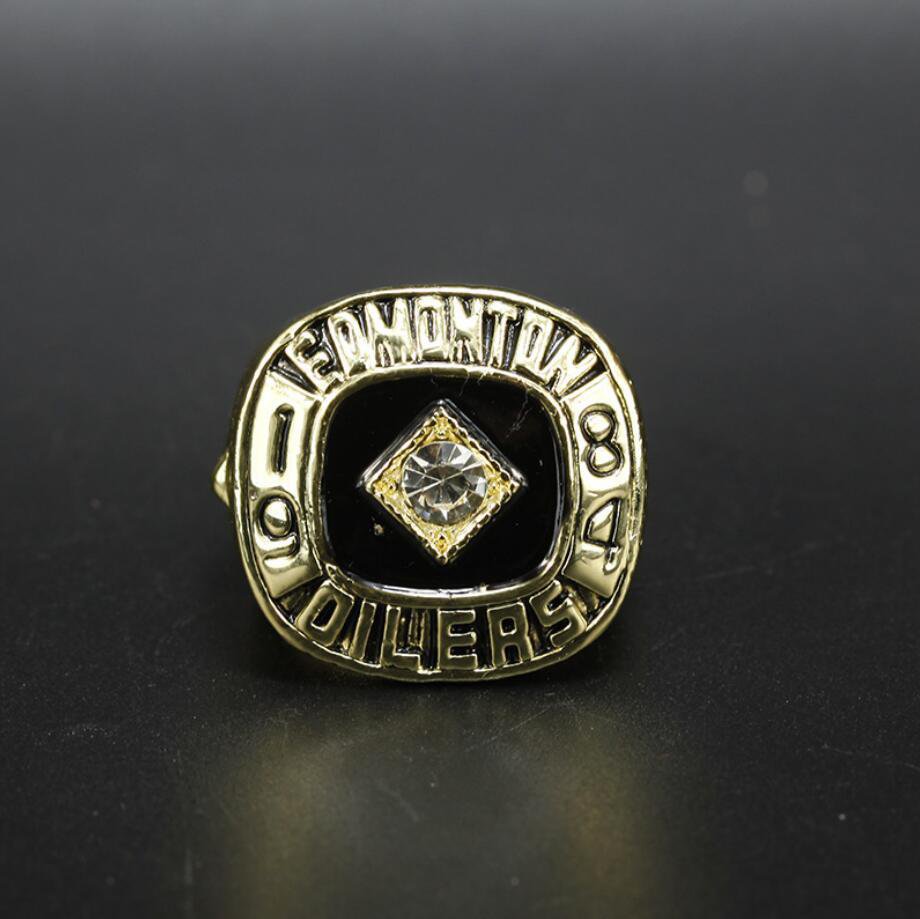 Size 11 Edmonton Oilers 1984 Stanley Cup Championship ring Fans Gift
