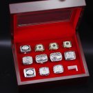 Size 11 Fantasy Football FFL Championship Rings From 2010 to 2020 With