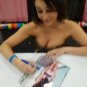 PORN STAR Christiana Cinn signed XXX 8x10 Photo -PROOF- -CERTIFICATE- (G4)