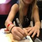 Porn Star Chloe Foster signed XXX 8x10 Photo -PROOF- -CERTIFICATE- (A0055)