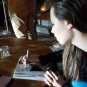 Casey Calvert signed model 8x10 Photo -PROOF- -CERTIFICATE- (Q74)