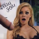 Riley Steele signed XXX 8x10 Photo -PROOF- -CERTIFICATE- (A0063)