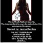 Playboy Bunny Jenna Bentley signed sexy 8x10 Photo -PROOF- -CERTIFICATE- (B0011)
