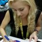 Porn Star Odette Delacroix signed XXX 8x10 Photo -PROOF- -CERTIFICATE- (A0006)