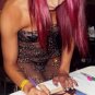 PORN STAR Domino Presley signed TS XXX 8x10 Photo -PROOF- -CERTIFICATE- (Z003 )