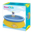 JLeisure 5 Ft x 16.5 In Sea Otter Inflatable Outdoor Backyard Swimming Pool