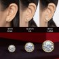 5MM Round Cut Created Diamond Stud Earrings
