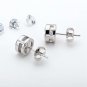 5MM Round Cut Created Diamond Stud Earrings