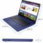 HP - 14" Laptop - Intel Celeron - 4GB Memory - 64GB eMMC